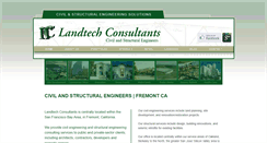 Desktop Screenshot of landtech.com