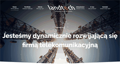 Desktop Screenshot of landtech.com.pl